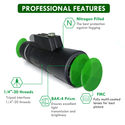10x42 Cell Phone Camera Telescope HD Dual Focus Compass