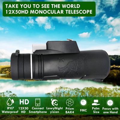 10x42 Cell Phone Camera Telescope HD Dual Focus Compass
