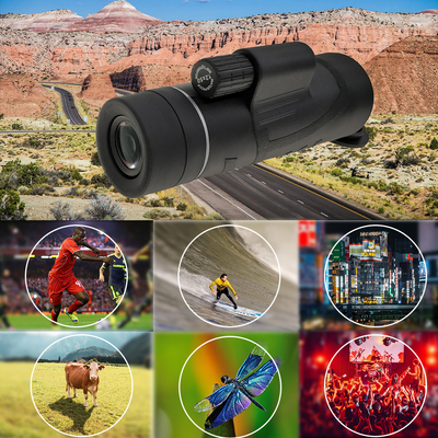 High Power Prism Bak4 Cell Phone Monocular Telescope 12x50 Long Range
