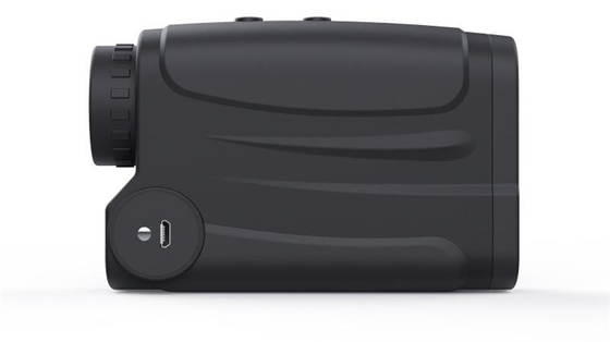 Black 6x Digital Golf Rangefinder , Golf Scope Rangefinder Multifunctional