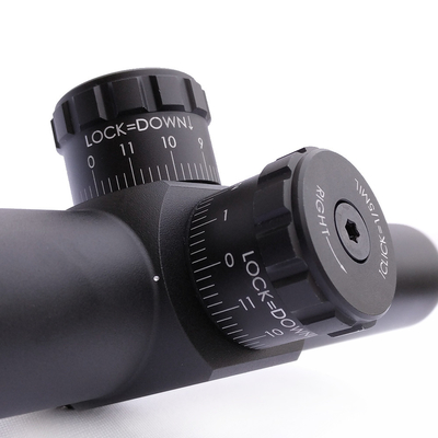 1.2-6x24 Long Range Rifle Scopes First Focal Plane With R/G Illuminated