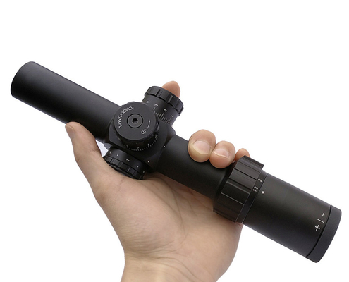 1.2-6x24 Long Range Rifle Scopes First Focal Plane With R/G Illuminated