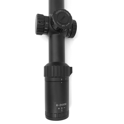 Military Grade Long Range Rifle Scopes 6-24x56 FFP Illuminated IR Reticle