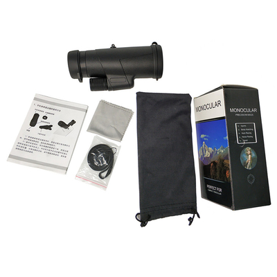 IPX7 Waterproof Mobile Phone Telescope , 12x50 Monocular Telescope For Smartphone