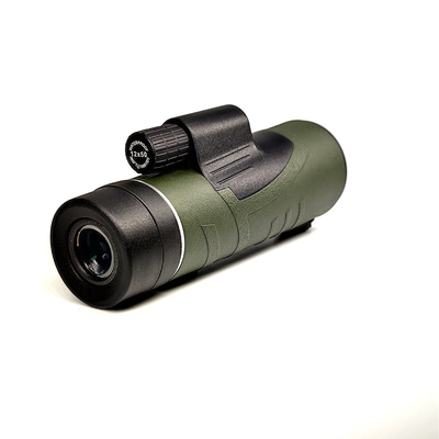 HD 12x50 High Power Monocular Telescope With Smartphone For Bird Watching