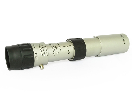 10-30x25 Monocular Handheld Telescope , FMC Lens Adjustable Zoom Monocular