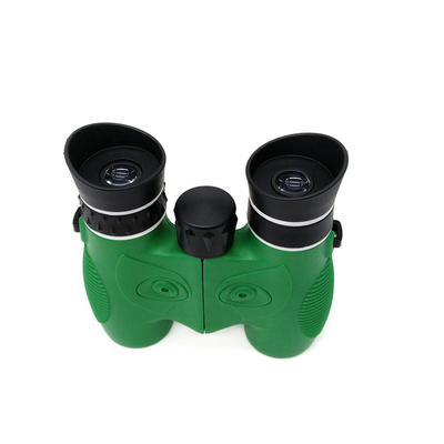 10x22 Outdoor Children's Toy Binoculars Green Food Grade PVC