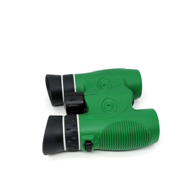 10x22 Outdoor Children's Toy Binoculars Green Food Grade PVC