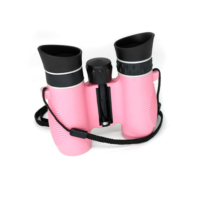 Optical Bak4 Prism 6x21 Childrens Pink Binoculars Shockproof