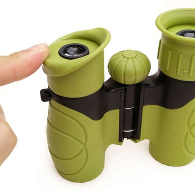 158m / 1000m 8x21 Children's Toy Binoculars Plastic Rubber
