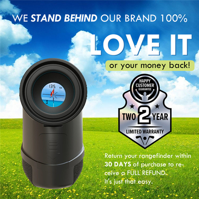 8X28 Golf GPS Military Grade Laser Rangefinder RoHS