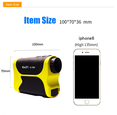 700m 1000m Golf Laser Rangefinder , Golf Laser Distance Measurer For Outdoor Activity