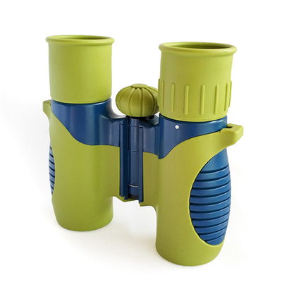 Green Educational 8x21 Child Friendly Binoculars For Preschoolers