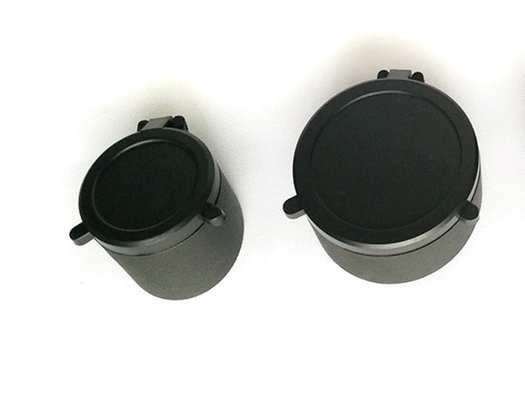 Dustproof Telescope Tripod Accessories , 30mm Flip Up Rifle Scope Lens Covers