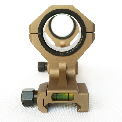20mm Rail Dual Ring Telescope Tripod Accessories With Spirit Level One Piece Scope Mount