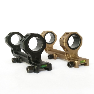 20mm Rail Dual Ring Telescope Tripod Accessories With Spirit Level One Piece Scope Mount