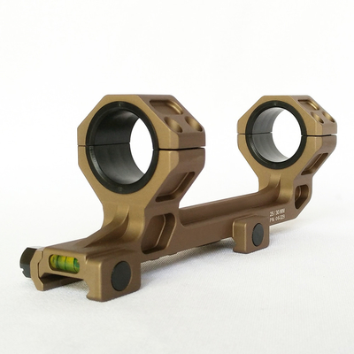 20mm Rail Dual Ring Telescope Tripod Accessories With Spirit Level One Piece Scope Mount