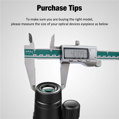 Flexible Telescope Tripod Accessories , Metal Smartphone Spotting Scope Mount