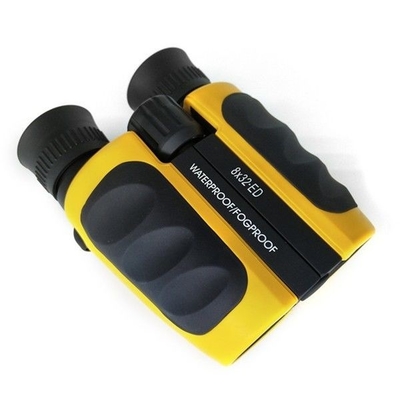 Military 8x32 ED Binoculars , Long Eye Relief Binoculars With Mini Compass