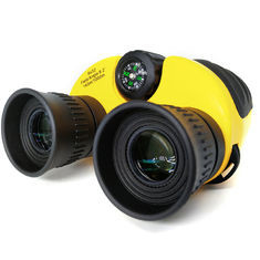 Military 8x32 ED Binoculars , Long Eye Relief Binoculars With Mini Compass