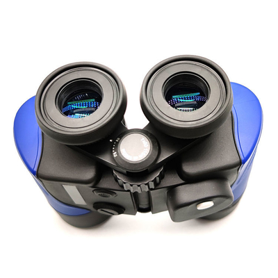 7x50 New Cheap Navy Blue Navigation Marine Binoculars Telescopio With Compass