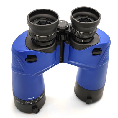 7x50 New Cheap Navy Blue Navigation Marine Binoculars Telescopio With Compass
