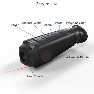 S243W Quad Handheld Thermal Imaging Night Vision Monocular Rechargeable